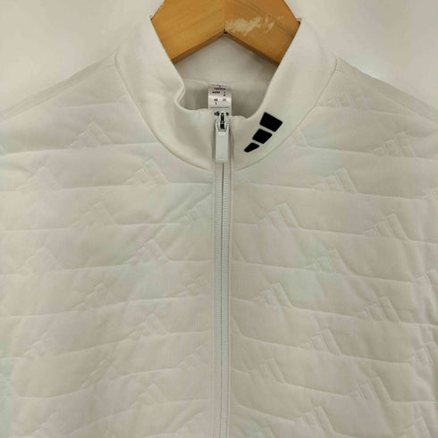 アディダス adidas GOLF WIND. RDY 保温 中わた BOS ロゴ キルトジャケット レディース JPN:M