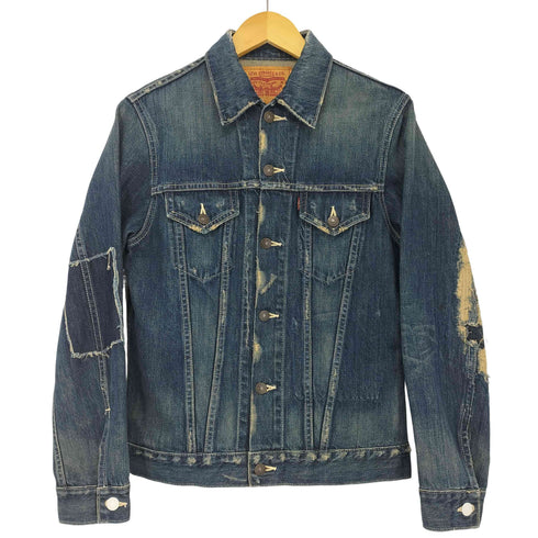 リーバイス Levis 70505 3rd ダメージ加工 デニムトラッカージャケット メンズ import:M