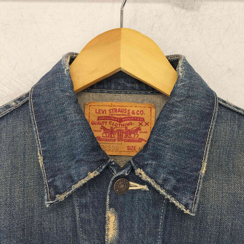 リーバイス Levis 70505 3rd ダメージ加工 デニムトラッカージャケット メンズ import:M