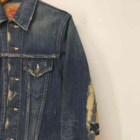 リーバイス Levis 70505 3rd ダメージ加工 デニムトラッカージャケット メンズ import:M