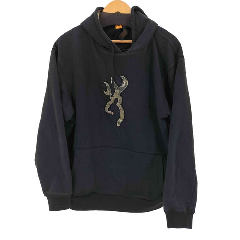 BROWNING 00s フード裏リアルツリー プルオーバーパーカー メンズ JPN:XL