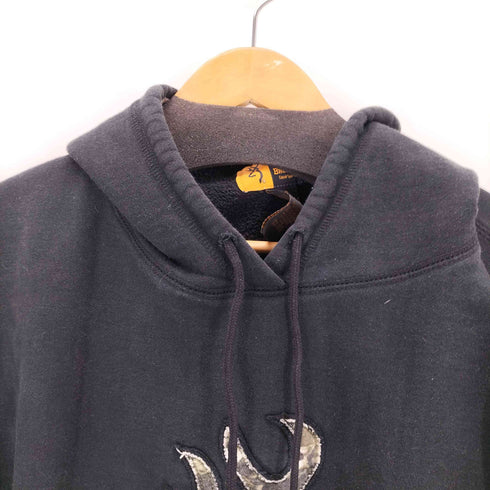 BROWNING 00s フード裏リアルツリー プルオーバーパーカー メンズ JPN:XL