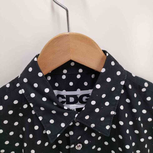 シーディージーコムデギャルソン CDG COMME des GARCONS ポルカドット シャツ メンズ JPN:M