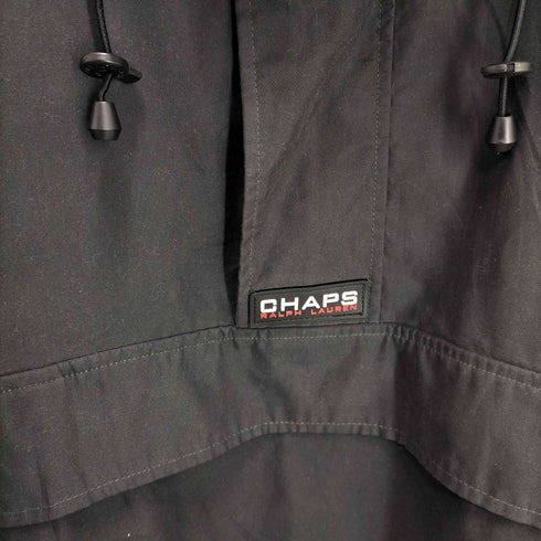 チャップスラルフローレン CHAPS RALPH LAUREN 90s ピーチスキン フード内蔵 アノラック ジャケット メンズ JPN:XL