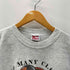 Hanes ボディ SO MANY CLUBS SO LITTLE TIME クラブ プリント スウェット メンズ import:XL