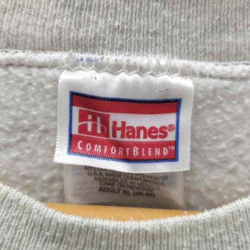 Hanes ボディ SO MANY CLUBS SO LITTLE TIME クラブ プリント スウェット メンズ import:XL