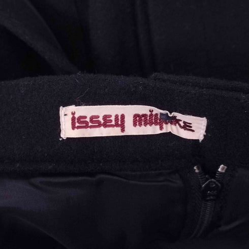 イッセイミヤケ ISSEY MIYAKE 70s 初期 赤文字タグ レイヤードウールスカート レディース 9