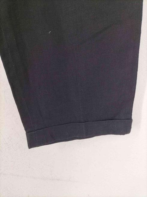 クレイボーン Claiborne 2タックリネン混ワイドスラックスパンツ メンズ 36/32