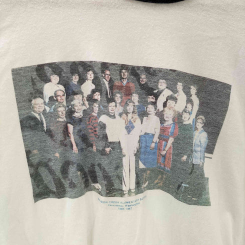SALMON CREEK ELEMENTARY SCHOOL プリント リンガー Tシャツ メンズ