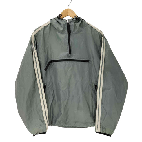 ギャップ Gap 00S デカタグ ハーフジップ ナイロン アノラック パーカー ジャケット メンズ import:XS
