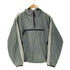 ギャップ Gap 00S デカタグ ハーフジップ ナイロン アノラック パーカー ジャケット メンズ import:XS