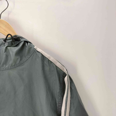 ギャップ Gap 00S デカタグ ハーフジップ ナイロン アノラック パーカー ジャケット メンズ import:XS