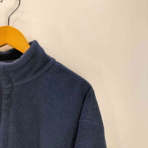 ノーティカコンプレッション NAUTICA COMPETITION 90S バック ロゴ 刺繍 ハーフジップ フリース プルオーバー メンズ import:L