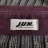 ジュンメン JUN MEN OLD 旧タグ ハーフボタンストライプベロアシャツ メンズ