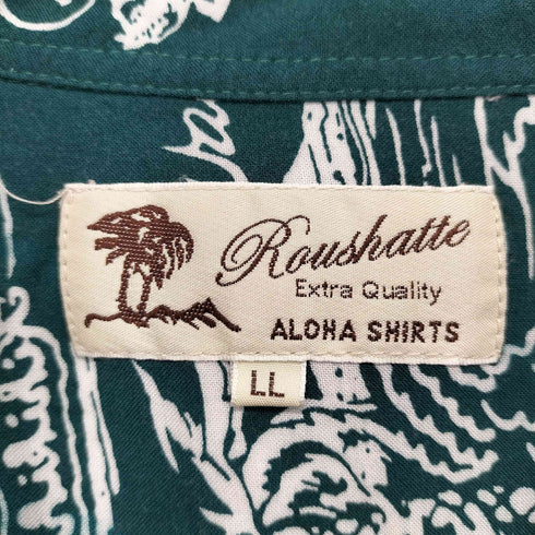 ルーシャット ROUSHATTE S/S アロハシャツ メンズ LL