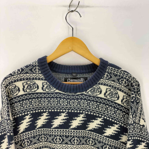 ショット Schott バンド コラボ SWEATER LIGHTNING BOLT カウチン セーター ニット メンズ import:M