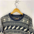 ショット Schott バンド コラボ SWEATER LIGHTNING BOLT カウチン セーター ニット メンズ import:M