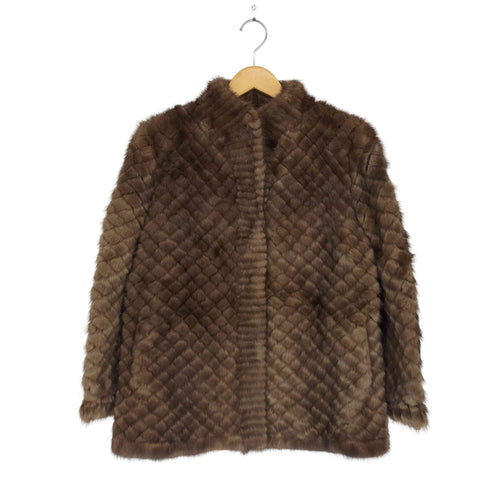 fur jacket ファージャケット レディース JPN:9号