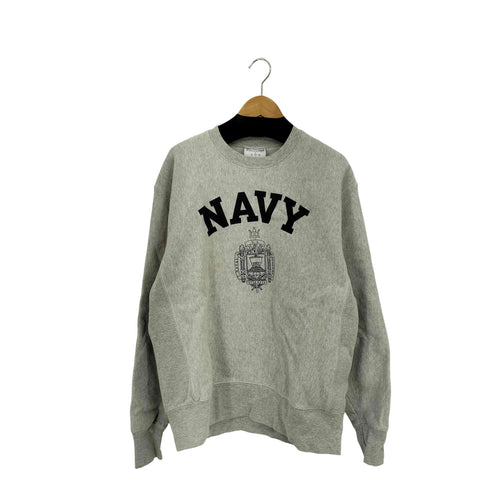 チャンピオン Champion AUTHENTIC U.S.NAVY NAVAL ACADEMY ロゴ クルーネックスウェット メンズ import:L