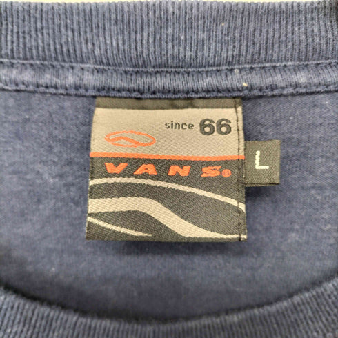 バンズ VANS 90S 袖プリントクルーネックカットソー メンズ JPN:L