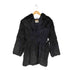 Apobbico rabbit fur ラビットファー フードファージャケット レディース 9AR