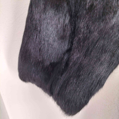 Apobbico rabbit fur ラビットファー フードファージャケット レディース 9AR