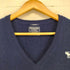 アバクロンビーアンドフィッチ Abercrombie & Fitch CASHMERE 胸刺繍Vネックニット メンズ import:S