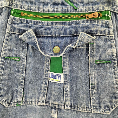 リバティオーバーオールズ LIBERTY OVERALLS ペインター デニム オーバーオール メンズ 36 30