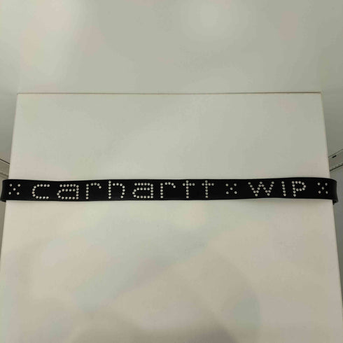 カーハートワークインプログレス Carhartt WIP SCRIPT STUDS BELT スタッズ ベルト メンズ M (90cm)