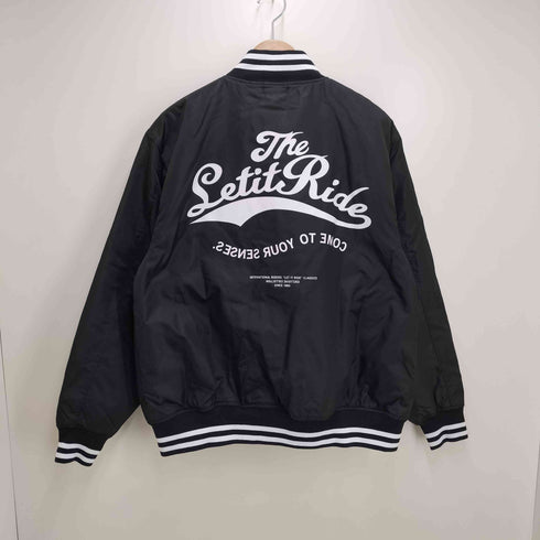 レットイットライド Let it Ride プリントスタジャン メンズ L