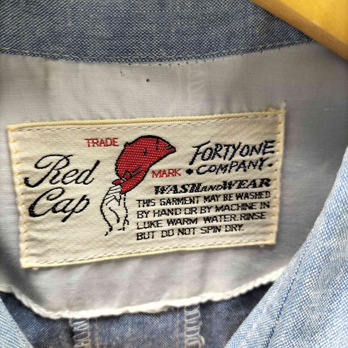 REDCAP FORTYONE COMPANY ボタンダウン L/S シャンブレー シャツ メンズ