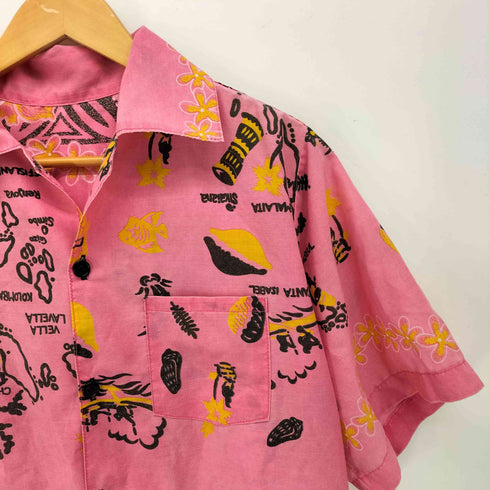 総柄アロハシャツ メンズ