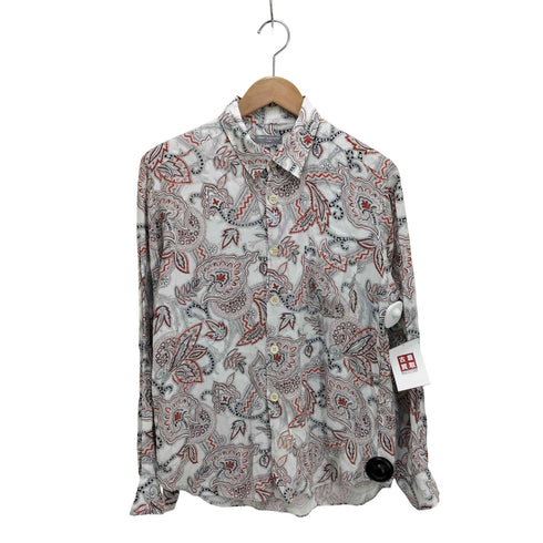 コムデギャルソンオム COMME des GARCONS HOMME 90S 田中オム ペイズリー バンダナ柄 レーヨン 長袖シャツ archive メンズ JPN:M