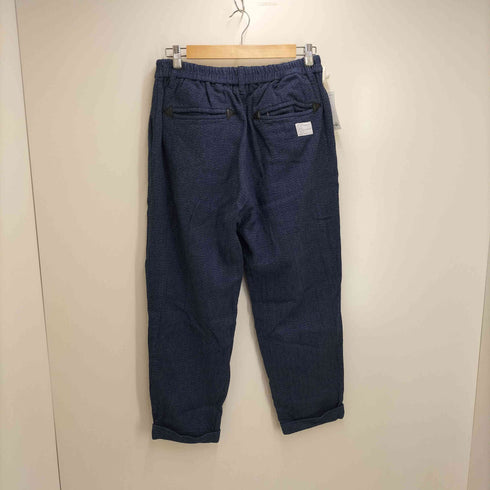 UNRIVALED コットンリネン ヘリンボーン柄パンツ メンズ JPN:3