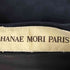 ハナエモリ HANAE MORI シルク100% ブロックチェック スタンドカラーワンピース レディース 9A3