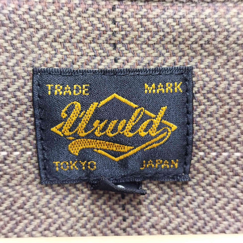 UNRIVALED ショルダーリブ切替コットンシャツジャケット メンズ JPN:3