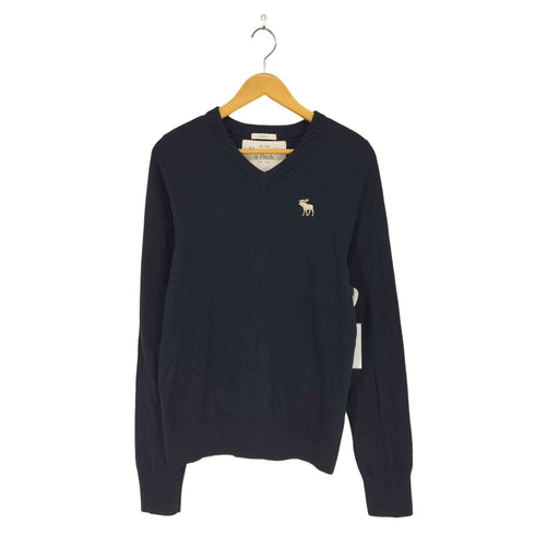 アバクロンビーアンドフィッチ Abercrombie & Fitch ウールカシミヤ Vネックニット メンズ import:M