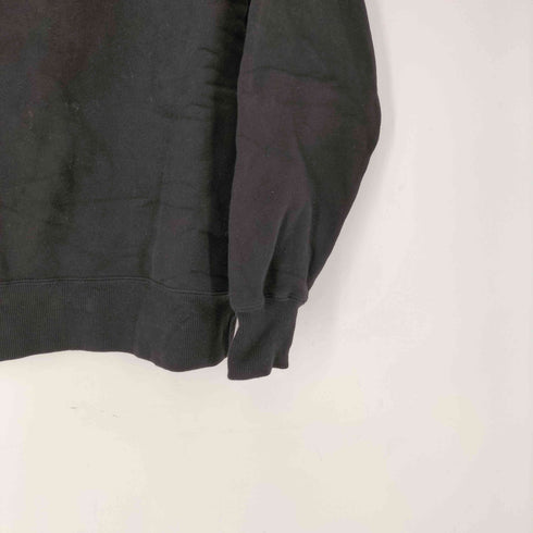 チャンピオン Champion クルーネック スウェット BLACK レディース import:M