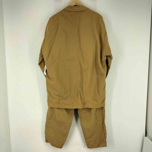 ユナイテッドアローズ UNITED ARROWS ナイロンリップストップ ドロップショルダー 2ボタンジャケット ナイロン2プリーツ テーパード パンツ セットアップ メンズ JPN:M