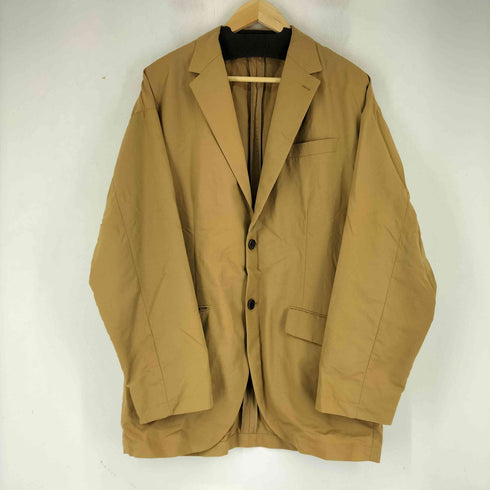 ユナイテッドアローズ UNITED ARROWS ナイロンリップストップ ドロップショルダー 2ボタンジャケット ナイロン2プリーツ テーパード パンツ セットアップ メンズ JPN:M