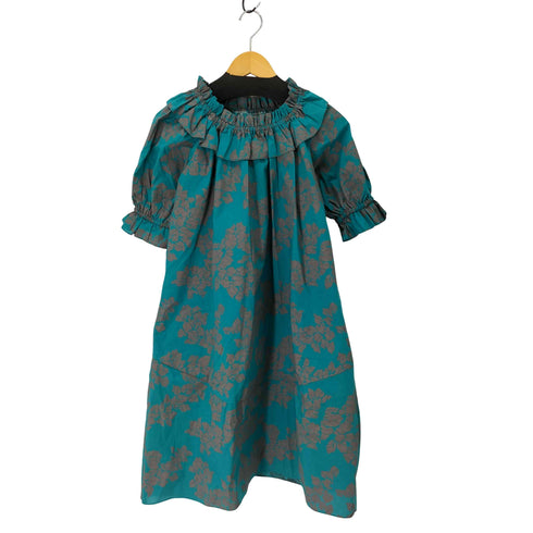 Nani Of Hawaii USA製 ギャザー 花柄 ワンピース レディース import:M