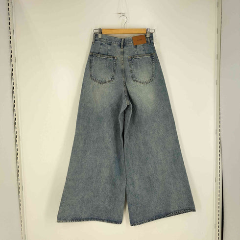 クラネ CLANE J/W WIDE DENIM PANTS/J/W ワイドデニムパンツ レディース JPN:2