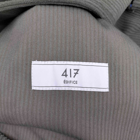 フォーワンセブンバイエディフィス 417 by EDIFICE コーデュロイ 2B テーラードジャケット テーパードトラウザー セットアップ メンズ JPN:L