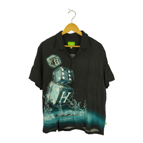 ハフ HUF DICE S/S WOVEN TOP SHIRT メンズ import:M