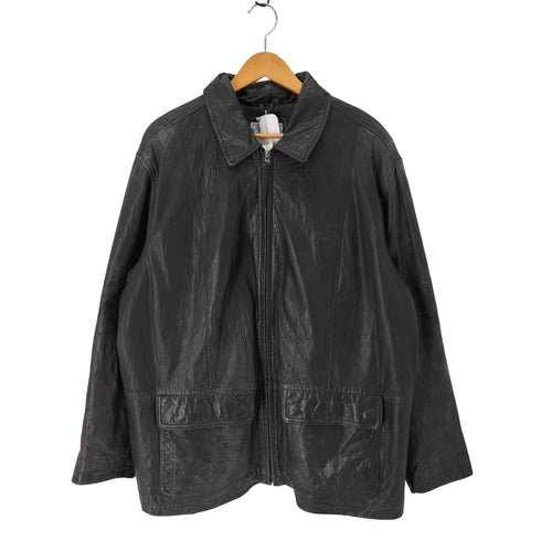 チェロキー Cherokee レザーブルゾン オーバーサイズ メンズ import:L