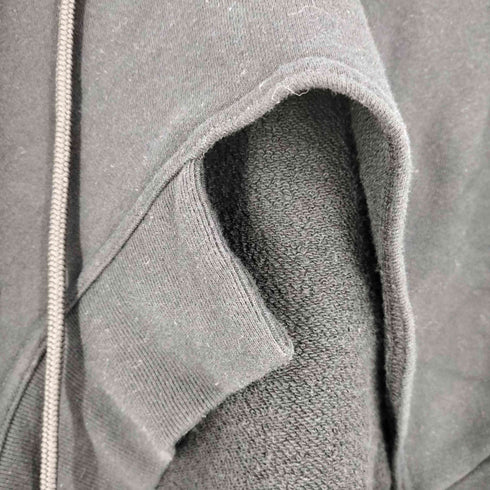 アンスリード UN3D. HEM CUT SHORT HOODIE ヘムカットショートフーディー レディース FREE