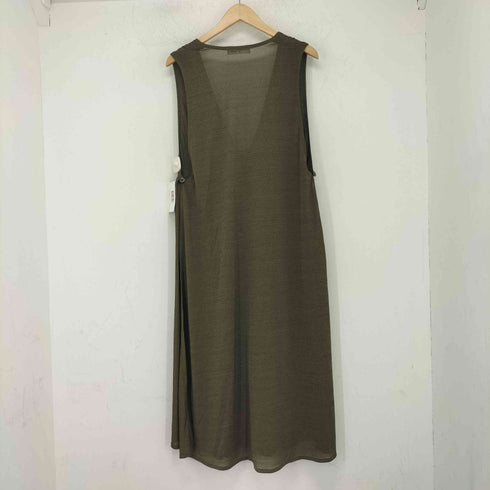 ヒロココシノ HIROKO KOSHINO レイヤード ロングベスト ノースリーブ ワンピース レディース