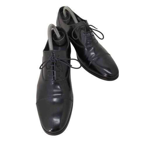 フープディドゥ whoop-de-doo ラウンドストレートチップシューズ ブラック(ガラス) メンズ EUR:39