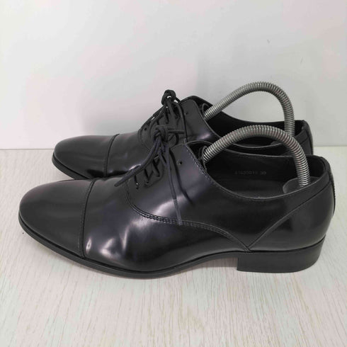 フープディドゥ whoop-de-doo ラウンドストレートチップシューズ ブラック(ガラス) メンズ EUR:39