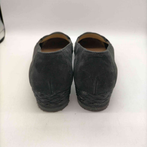 サルヴァトーレフェラガモ Salvatore Ferragamo イタリア製 編み込み スウェード パンプス レディース 5